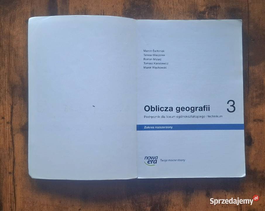 Podręcznik Obliczaa geografii 3 Nowa Era Zakres Drawsko sprzedam