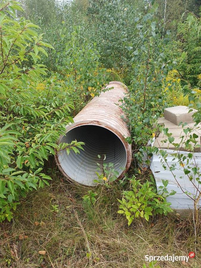 Rura karbowana przepust drogowy fi800 Karakule