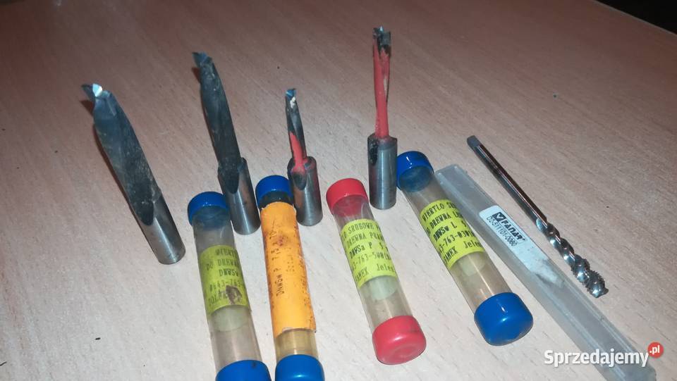 Wiertła śrubowe do drewna Dolfamex Fanar Wiertła Narzędzia łódzkie Łódź