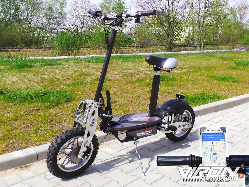 SCOOTER HULAJNOGA ELEKTRYCZNA 1000W CZARNA