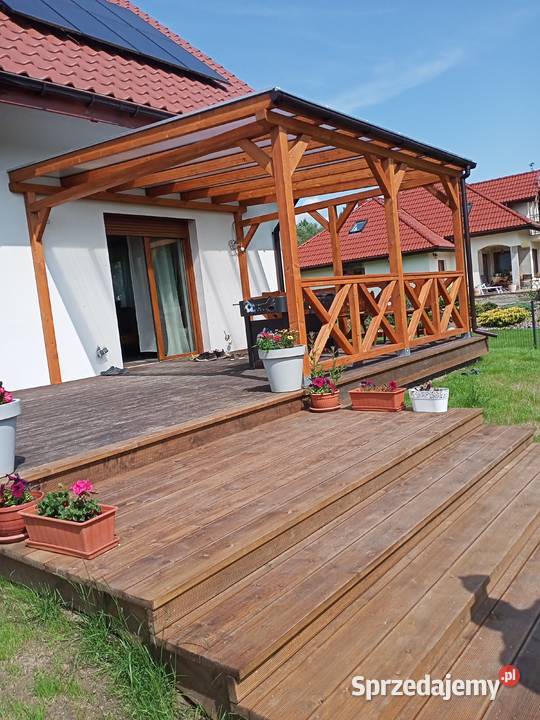 Zadaszenia tarasu taras drewniany konstrukcje Lubin