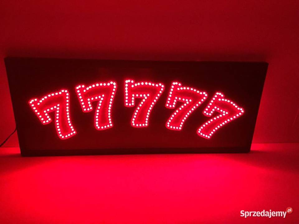 Reklama 77777 LED 100x40 Szyld diodowy mazowieckie Pomiechówek