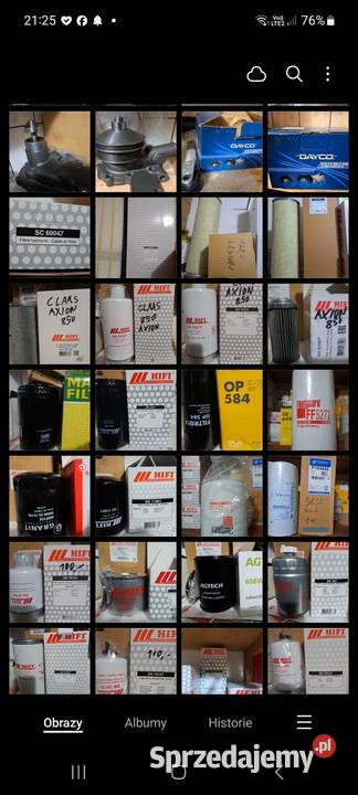 filtry do ciagnikow massey ferguson claas Płoniawy-Bramura