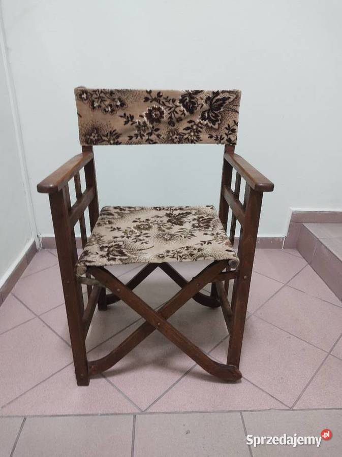 Krzesło reżyserskie Stoły, krzesła, biurka Ełk sprzedam