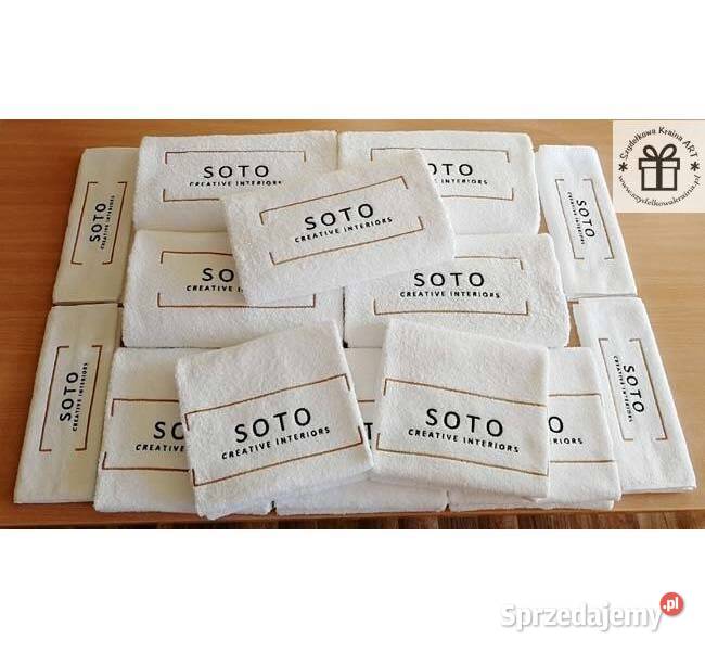 Ręcznik kosmetyczny z LOGO FIRMY salon piękności Toruń sprzedam