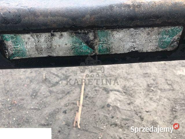 Oś FAD typ 4008 Welger CZĘŚCI Jastrzębniki