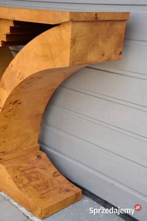 Drewniana Komoda Konsola Szafka Art Deco Szafa Kraków