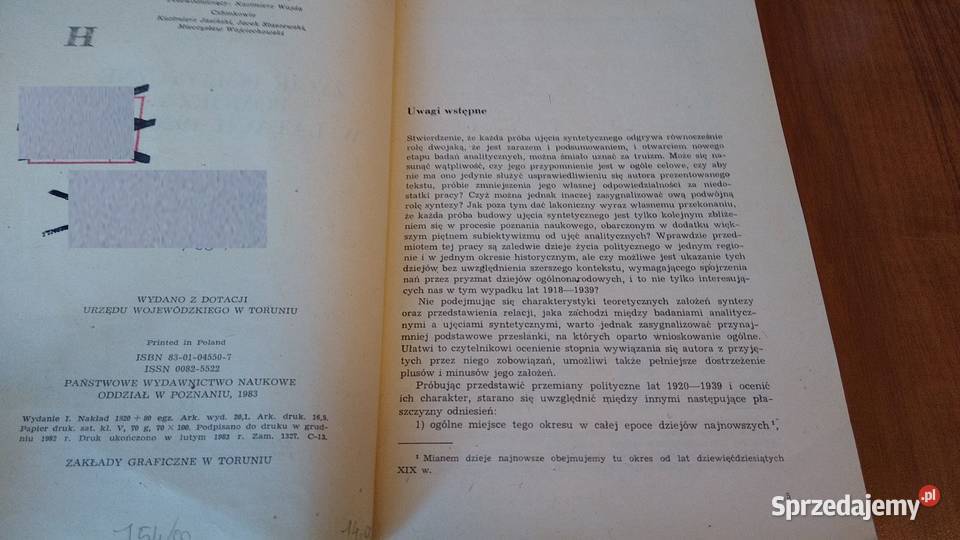 Życie polityczne Pomorza w latach 19201939 Roman ISBN 8301045507 pomorskie Gdańsk sprzedam