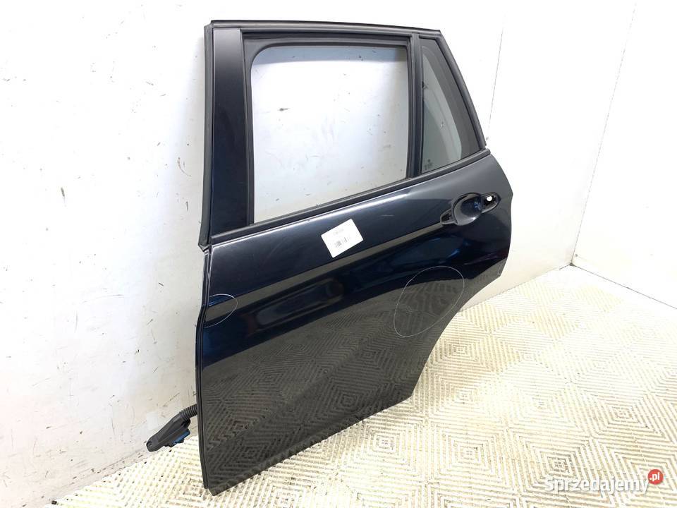 DRZWI LEWY TYŁ BMW E84 SUV 0915 CZARNY
