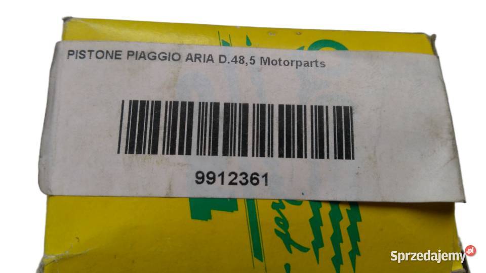 TŁOK MOTORPARTS TOP PERFORMACES 485 mm PIAGGIO Tłoki Bielsk Podlaski sprzedam