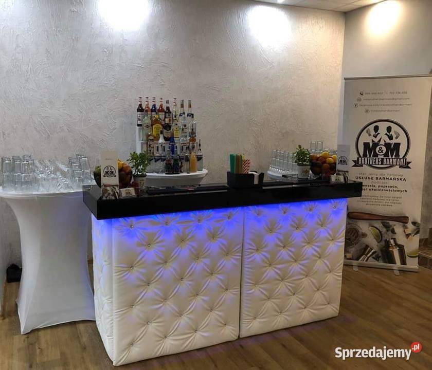 Bar skórzany składany barmana Rzeszów