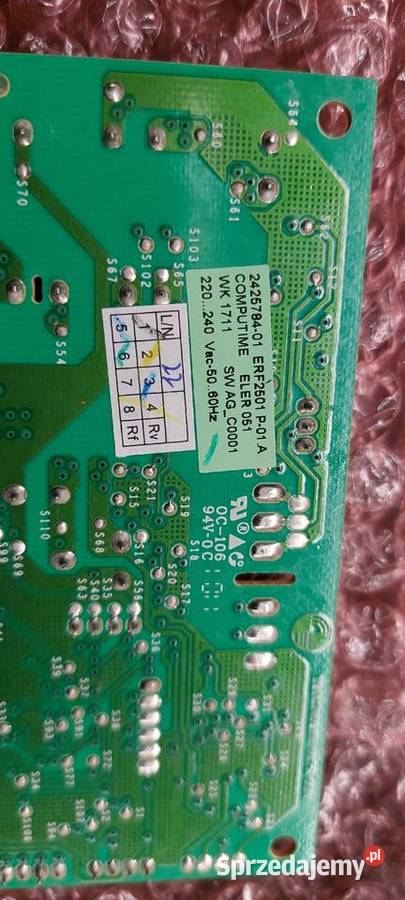 Płyta główna Electrolux LODÓWKI ERF2501 Lodówki i zamrażarki Bielsko-Biała