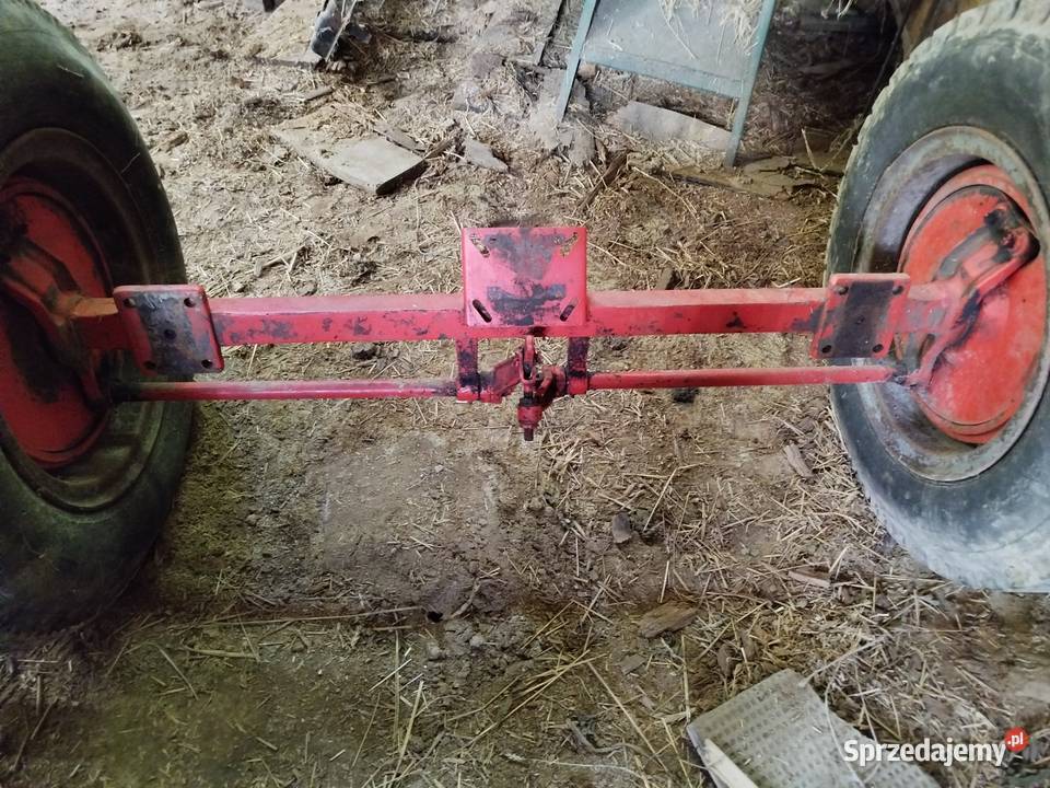 Oś przyczepy Szkodna