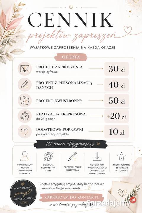 Projektowanie Zaproszeń Łódź