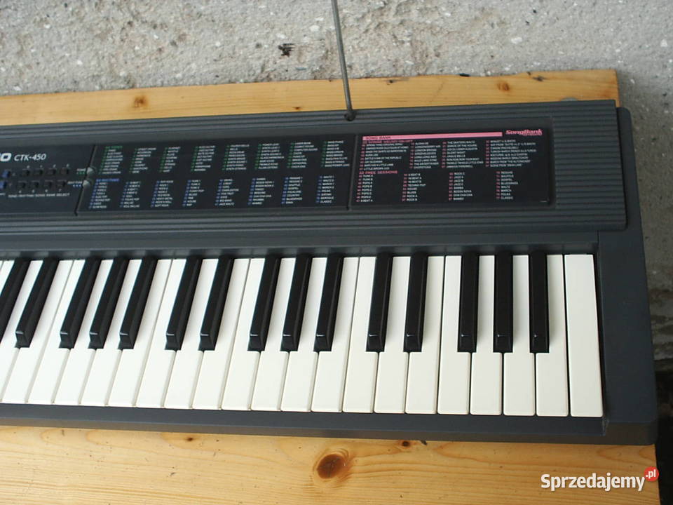 Keyboard Casio CTK450 z osprzętem Kłodzko