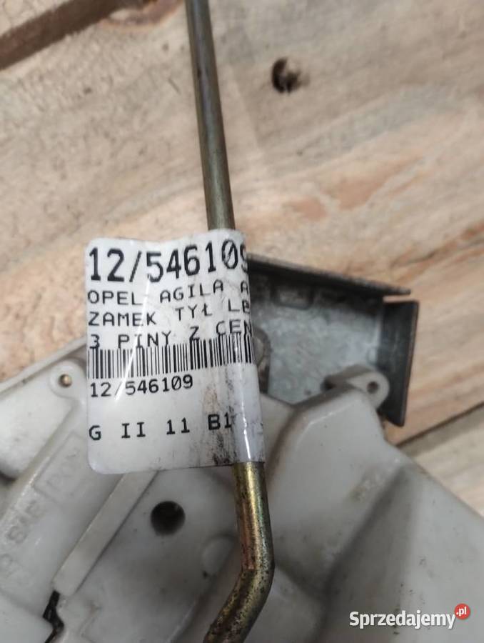 opel agila A części lampy i inne osobowe Wasilków