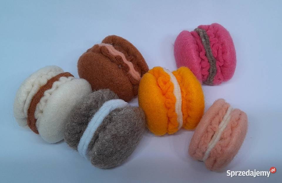 Makaroniki ciastka zabawka Kraków sprzedam