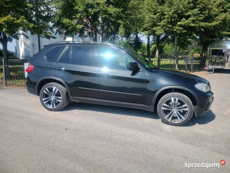 BMW X5 e70 m pakiet 30 bi turbo 8hp zamiana Samochody osobowe Malawa sprzedam