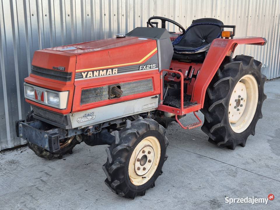Traktorek traktor YANMAR FX215D 21 44 dolnośląskie Małuszyn sprzedam