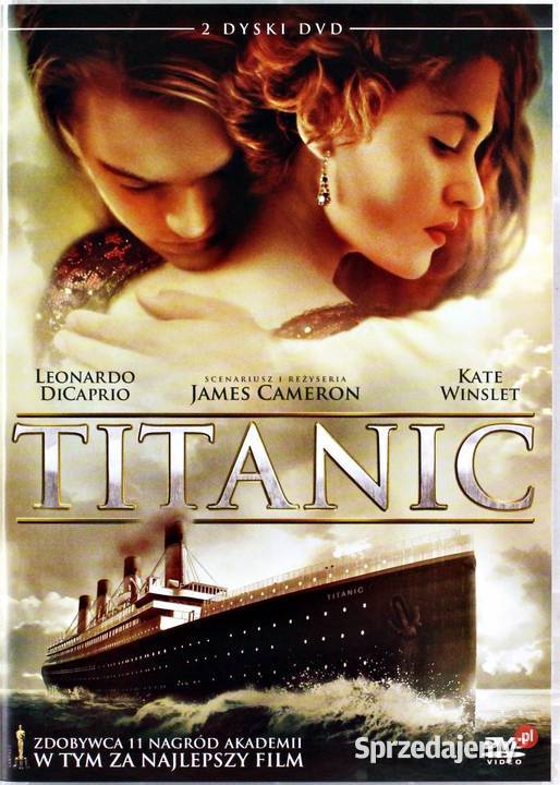 TITANIC KATE WINSLET 2 DVD