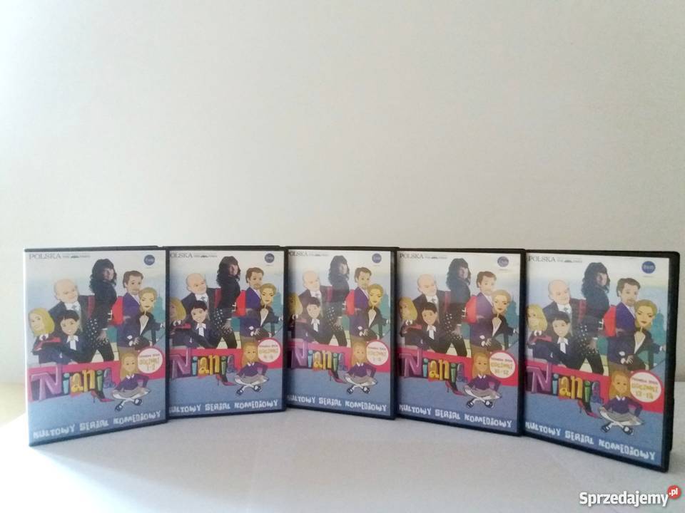 NIANIA SEZON 1 odcinki 115 5 DVD TVN DYGANT KOT