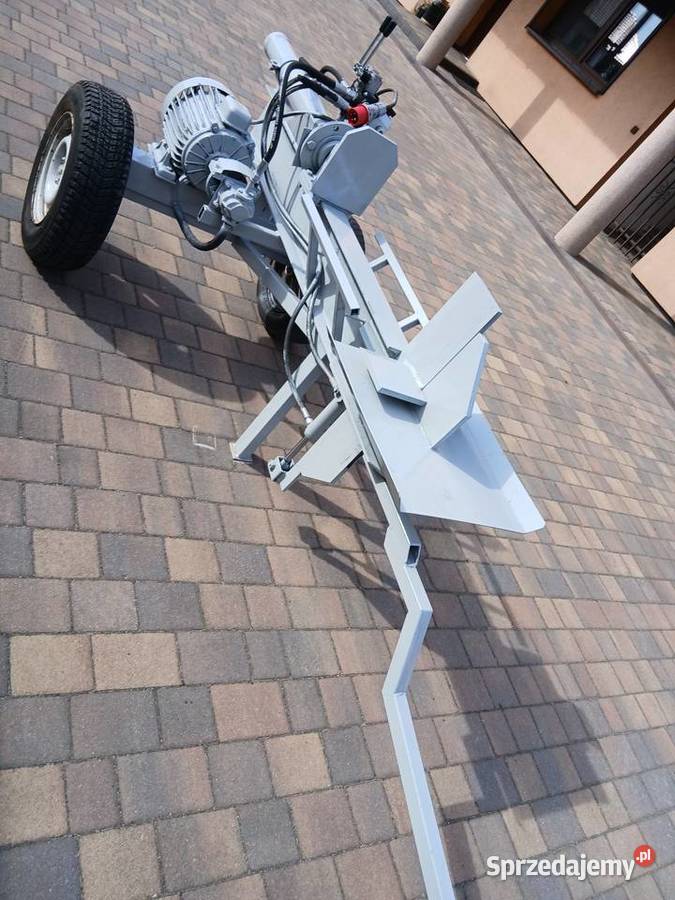 NOWA Łuparka do drewna hydrauliczna swider rębak Konin