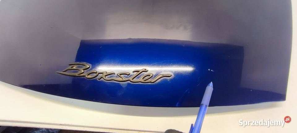 PORSCHE BOXSTER 986 KLAPA BAGAŻNIKA 98651201101 sprzedam