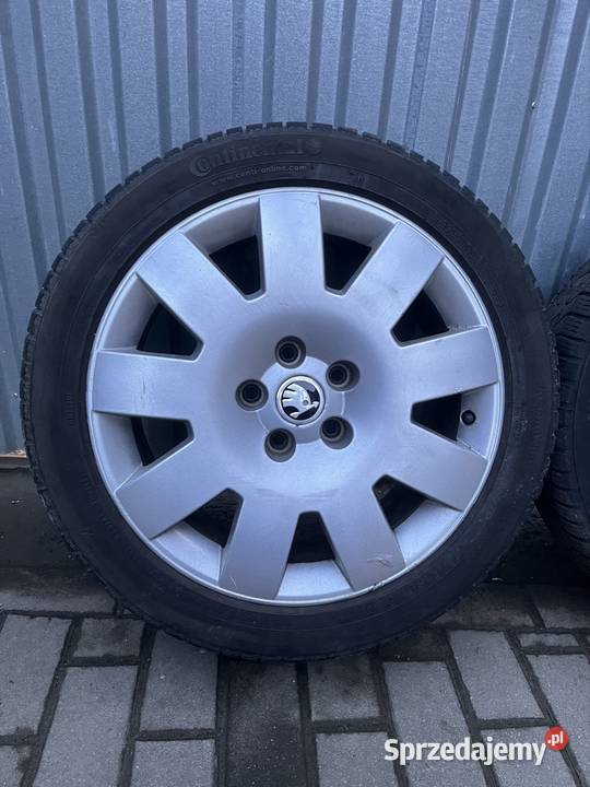 Koła skodaContinental 17 felgiopony zimowe Nysa