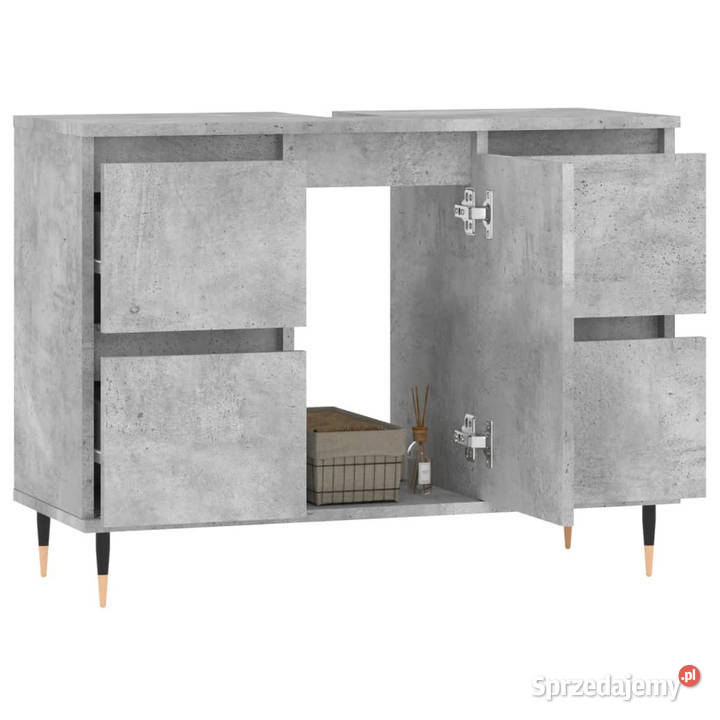 Szafka łazienkowa szarość betonu 80x33x60 Warszawa sprzedam