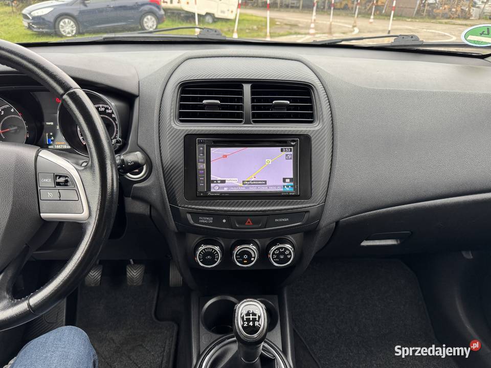 Mitsubishi ASX 16 BENZYNA Klimatronik Nawigacja serwisowany w ASO Konin sprzedam