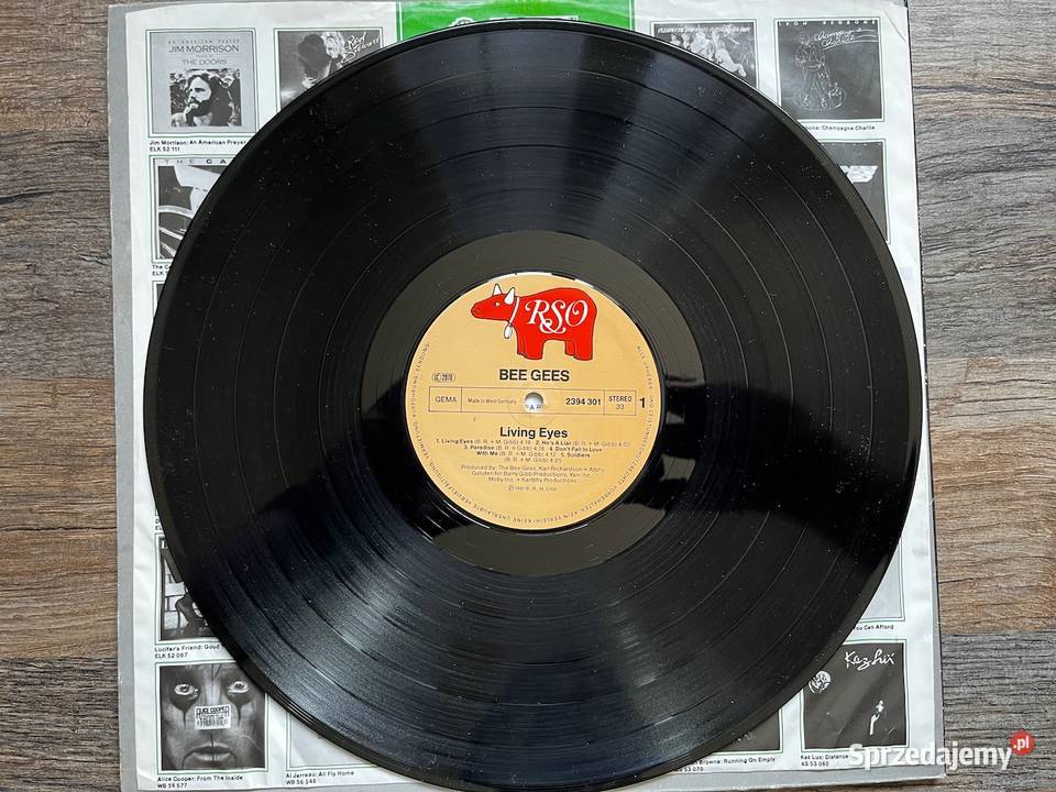 Bee Gees Living Eyes 1981 winyl Pop Płyty i kasety Błażejowice sprzedam