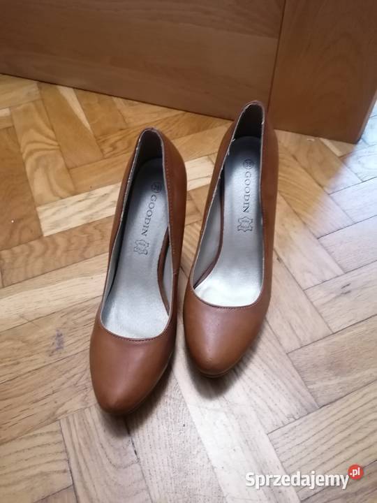 Szpilki brązowe 38 Gdańsk