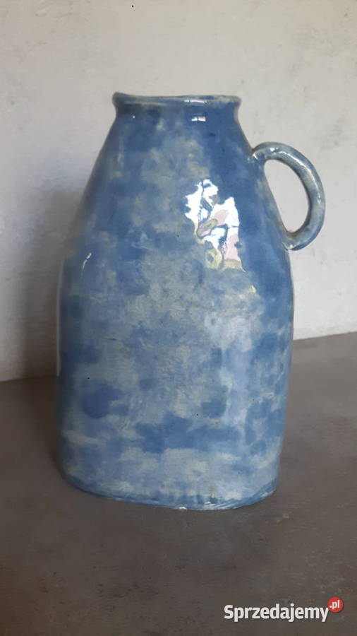 Butelka ceramiczna ręcznie wykonana Rękodzieło Otwock