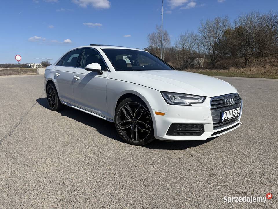 Audi A4 B9 2017 20 TFSI warmińsko-mazurskie Elbląg