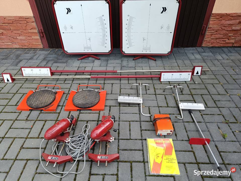 Przyrząd do geometrii kół Pko4 małopolskie Biecz