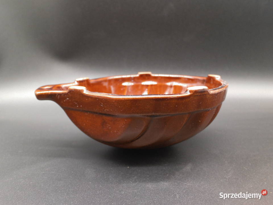 Stara niemiecka ceramiczna forma do ciasta Raszków