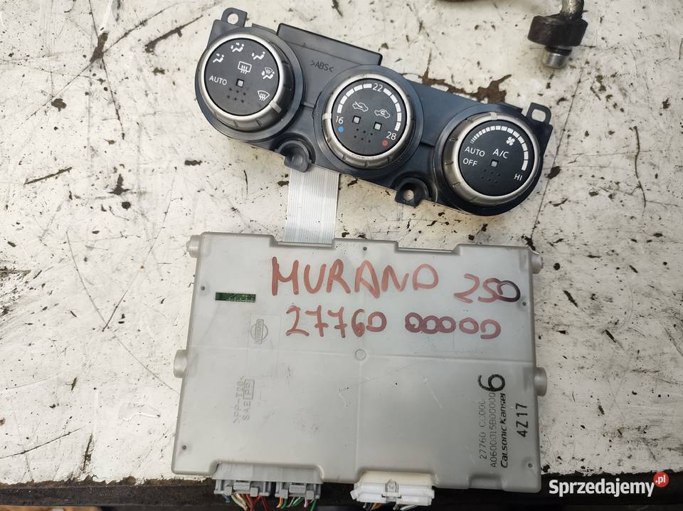 NISSAN MURANO Z50 panel nawiewu sterownik Motoryzacja Kielce