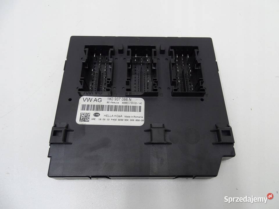 MODUŁ STEROWNIK KOMFORTU VW GOLF VI 1K0937086N osobowe małopolskie