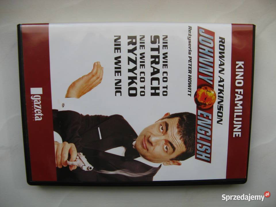 DVD Johnny English Rowan Atkinson Jaś Fasola