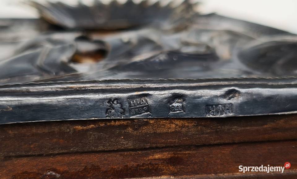 Ikona Jezus Chrystus Władca Świata srebro 0336 mazowieckie Warszawa