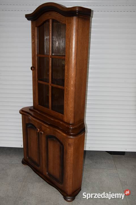 witryna narożna dębowa nowa Olsztyn