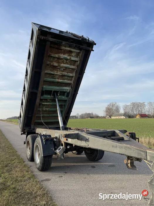 Przyczepa wywrotka tandem 18T MEILLER MZDA 182 3 Przyczepy rolnicze Janów