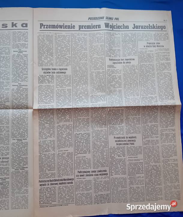 Trybuna Ludu 241 11865 poniedziałek 11 wielkopolskie Koźminek