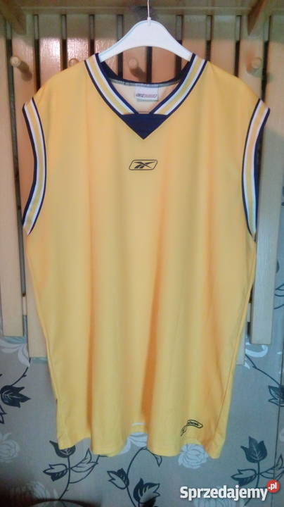 Reebok oryg Tschirt zótłty bez rękawówNa Świdnik