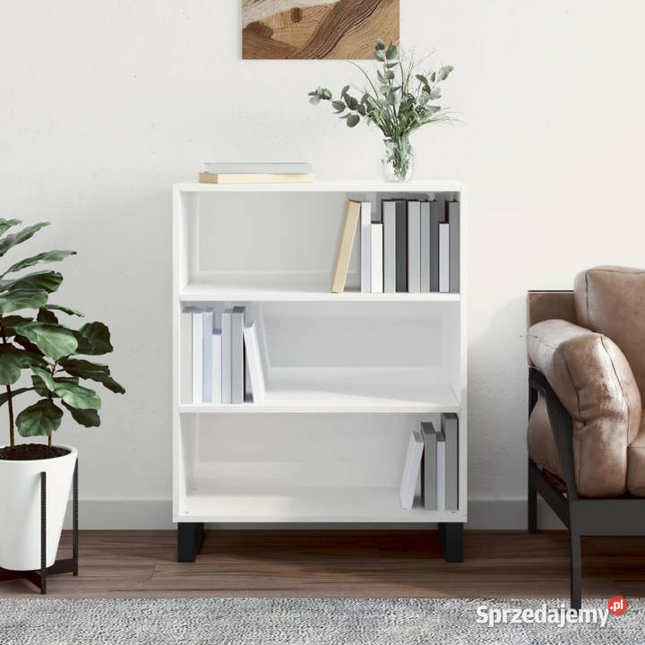 Regał biały połysk 695x325x90 materiał Warszawa