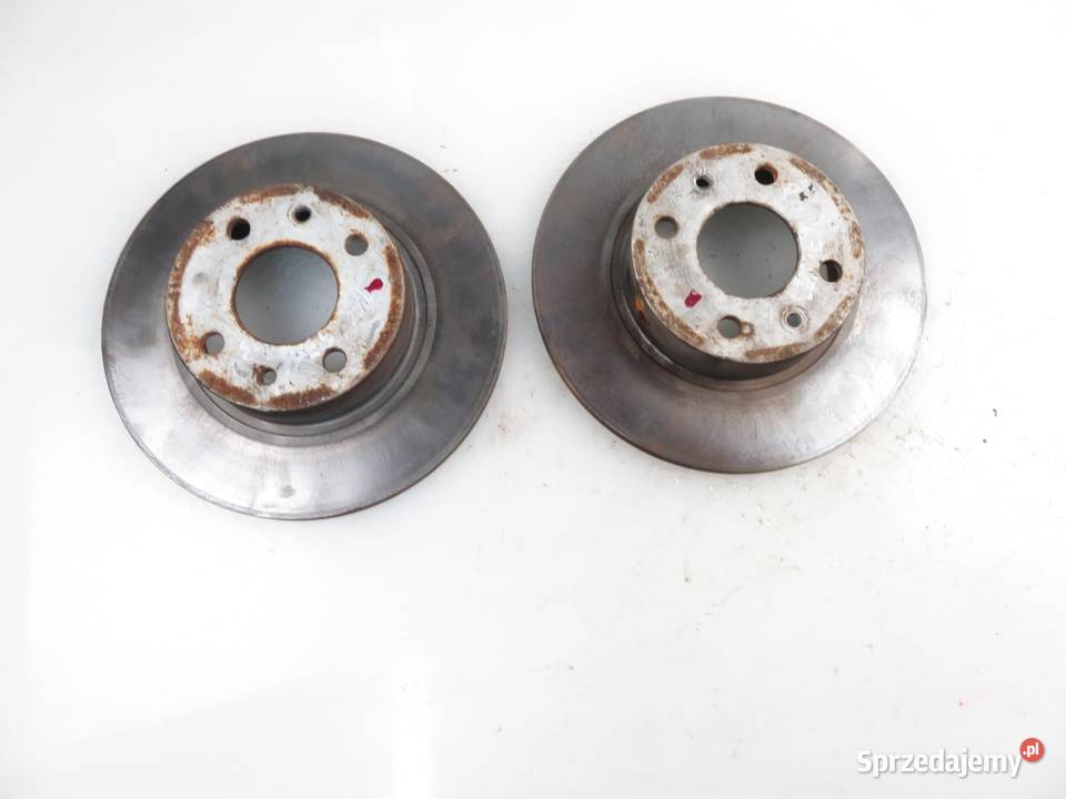 2x TARCZA HAMULCOWA TYŁ FIAT STILO 16 16V