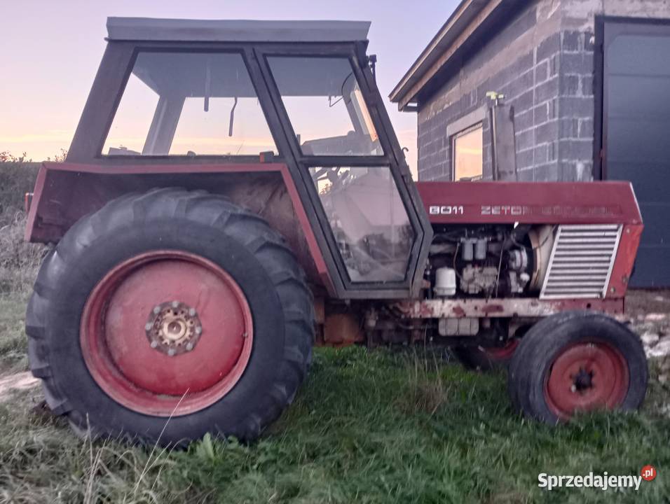 Sprzedam ciągnik Zetor 8011 Skrzynia biegów Manualna Marcinki