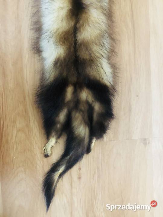 Szalik kożuszek kołnierz z tchórzofretki futerko Łódź sprzedam