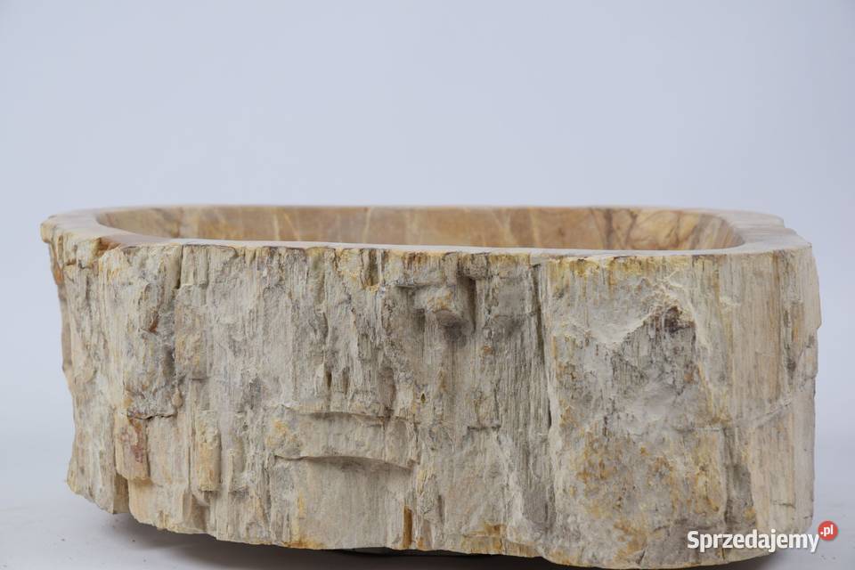 Fossil Wood SMALL KD8 kamienna umywalka Umywalki Dom i Ogród Gdynia