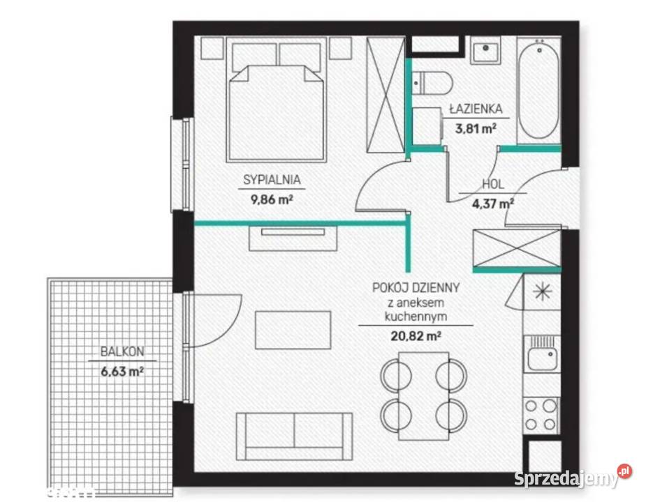 2pok 39met Promenady Wrocławskie BALKONGARAŻ Wrocław
